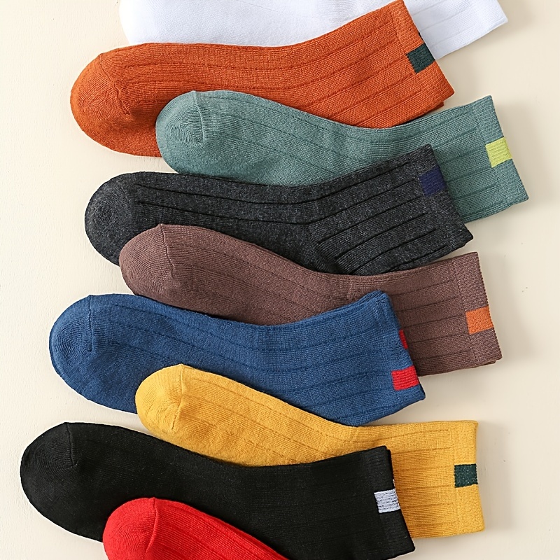 10pairs Men's Breathable Comfortable Socks - Image 5