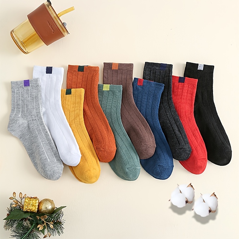 10pairs Men's Breathable Comfortable Socks - Image 6