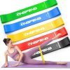 [Yoga Resistance Band] 5-Level 1pc Yoga Resistance Band | Full-Body Workout and Stretching - Pilates and Gym Training Equipment