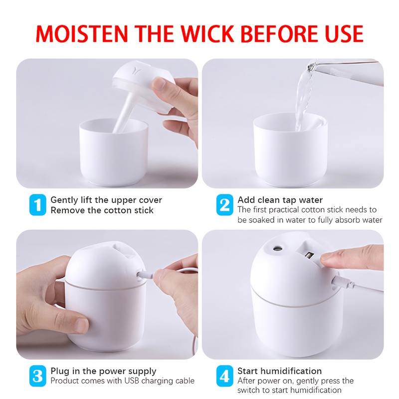 2-in-1 Aroma Diffuser & Humidifier with Cold Mist and Night Light - Perfect for Home, Car, and Bedroom - Keeps Air Fresh & Plants Healthy! - Image 10
