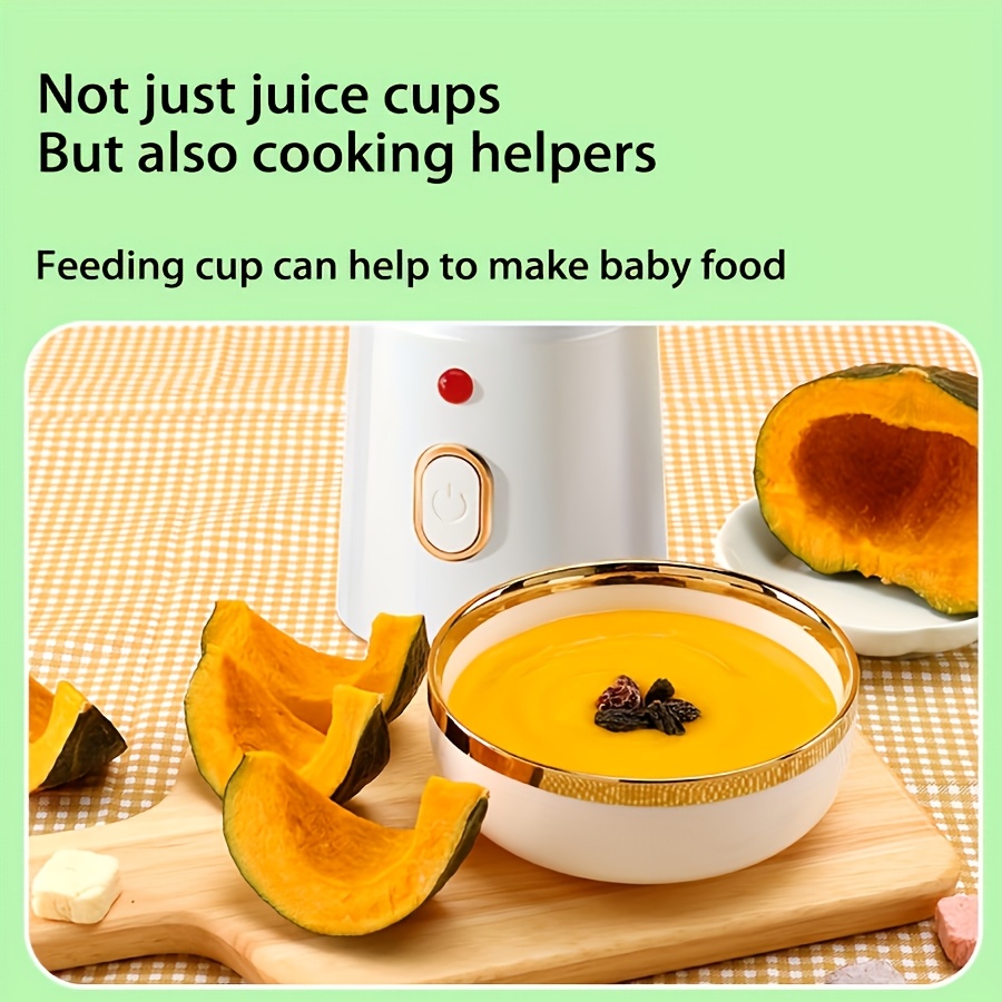 Electric Juicer - Portable USB Rechargeable Blender, Manual Juicer for Smoothies, Slushies, and Juices, 400+200ml Travel Bottle, One-Click Operation, Multifunctional Dual Cup Set, Perfect for Home, Gym, Students, Dorms, Offices, and Outdoor Use - Image 7