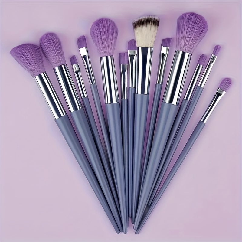 33pcs of professional makeup set include 13 makeup brushes, soft and fluffy professional foundation brushes, contour brushes, loose paints, eye shadow brushes, eyebrow brushes, basic high-value makeup tools - Image 8
