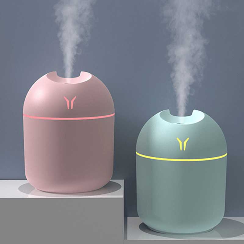 2-in-1 Aroma Diffuser & Humidifier with Cold Mist and Night Light - Perfect for Home, Car, and Bedroom - Keeps Air Fresh & Plants Healthy!