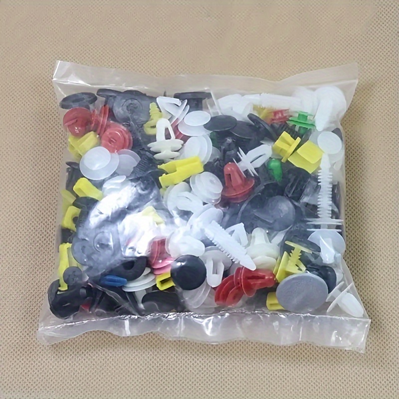 50/100/200/500pcs/Set Universal Plastic Clips for Car Fender Bumper Door Car Interior Hole Lining Panel Retainer Push Clips Random Style - Image 5