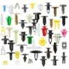 50/100/200/500pcs/Set Universal Plastic Clips for Car Fender Bumper Door Car Interior Hole Lining Panel Retainer Push Clips Random Style