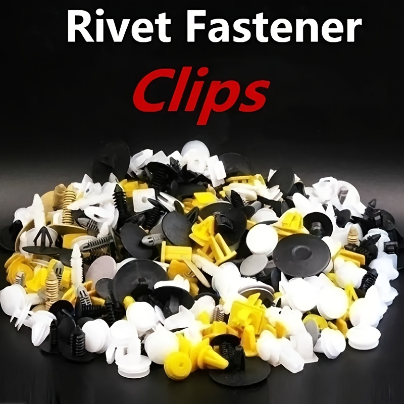 50/100/200/500pcs/Set Universal Plastic Clips for Car Fender Bumper Door Car Interior Hole Lining Panel Retainer Push Clips Random Style - Image 6
