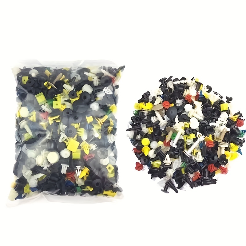 50/100/200/500pcs/Set Universal Plastic Clips for Car Fender Bumper Door Car Interior Hole Lining Panel Retainer Push Clips Random Style - Image 7