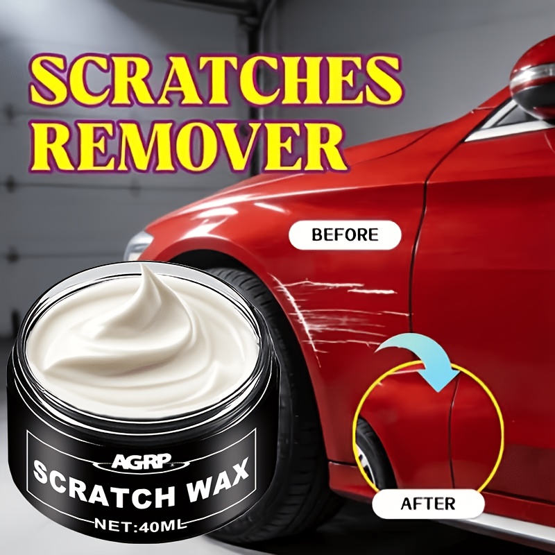 Car Scratch Remover, with Polishing Cloth, Repairing Minor Scratches on Bumpers, Stone Chips, Etc., Suitable for All Common Car Paint Colors - Image 3