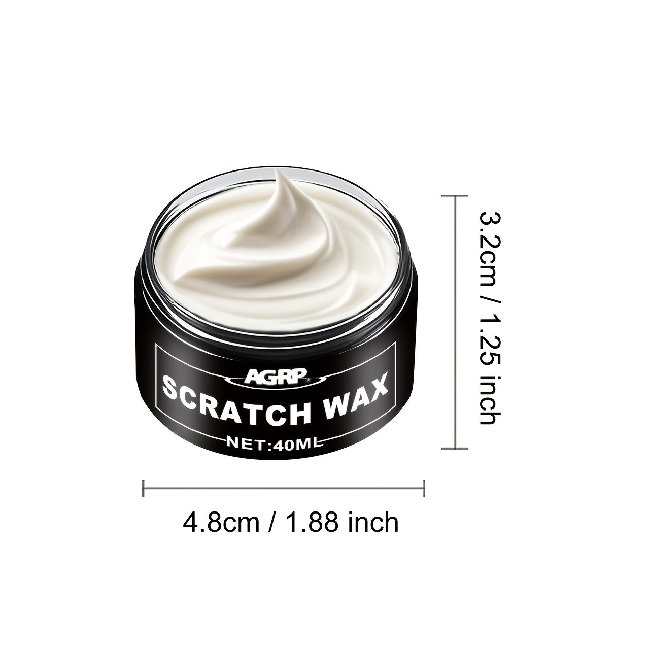 Car Scratch Remover, with Polishing Cloth, Repairing Minor Scratches on Bumpers, Stone Chips, Etc., Suitable for All Common Car Paint Colors - Image 4