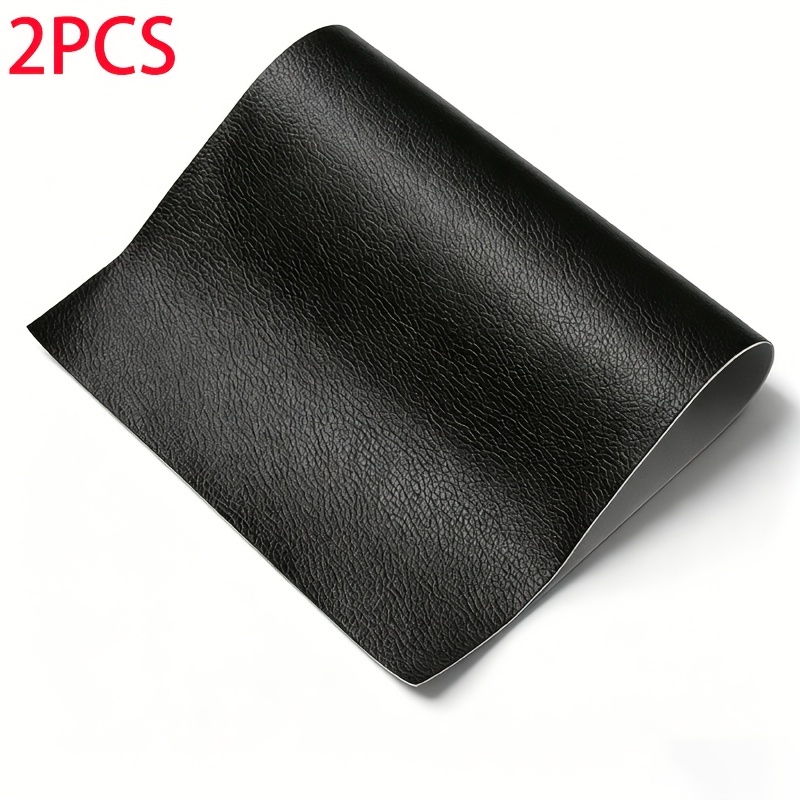 2pcs Heavy Duty Self-Adhesive Faux Leather Repair Patches Kit, Faux Leather Repair Strips for Sofas, Car Seats, Chairs, Furniture, Handbags, Shoes, Jackets And Boat Seats - Image 2