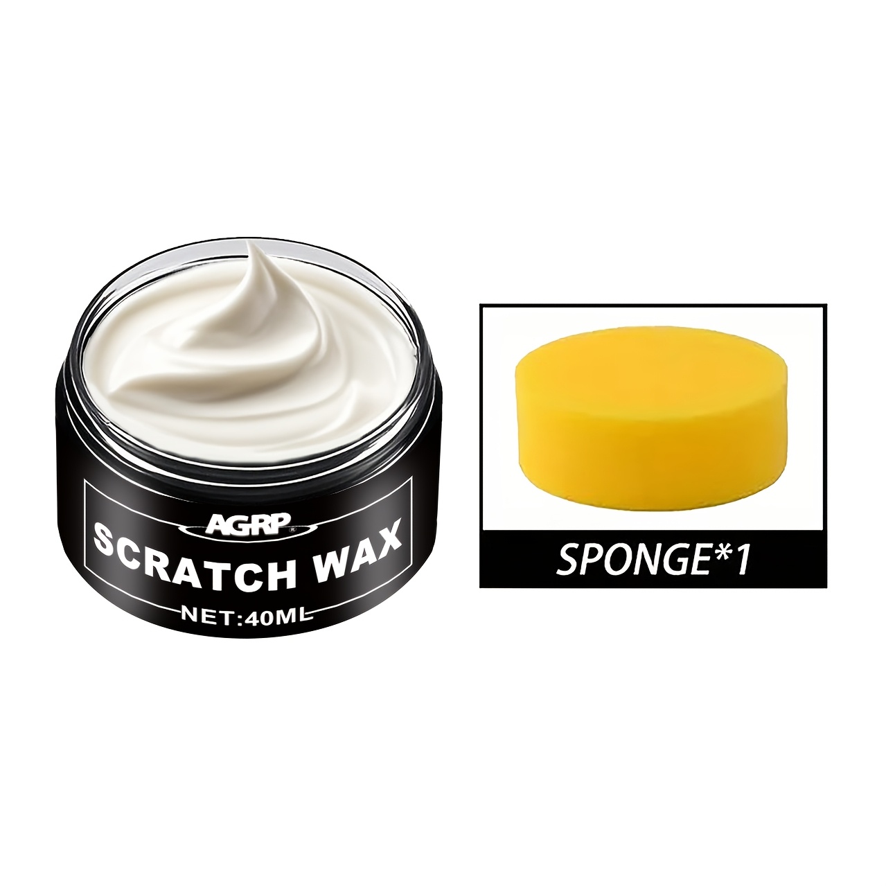 Car Scratch Remover, with Polishing Cloth, Repairing Minor Scratches on Bumpers, Stone Chips, Etc., Suitable for All Common Car Paint Colors - Image 5