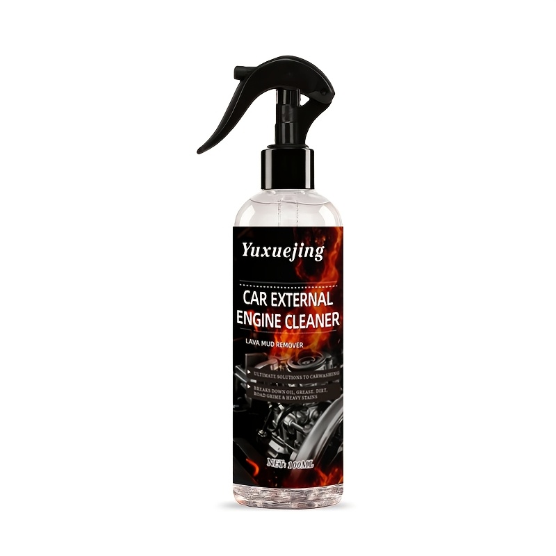 100ML Car Exterior Engine Cleaner, No-Rinse Quick Degreaser And Maintenance Cleaner - Engine Bay Restorer, Engine Brightening Protectant, Detail Restorer, Pollution Remover, Deep Degreaser, Compartment, Heavy Oil, Dust, Car Maintenance Tool - Image 7