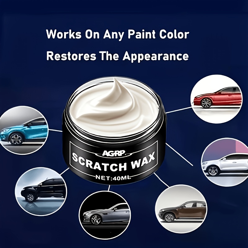 Car Scratch Remover, with Polishing Cloth, Repairing Minor Scratches on Bumpers, Stone Chips, Etc., Suitable for All Common Car Paint Colors - Image 8