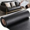 2pcs Heavy Duty Self-Adhesive Faux Leather Repair Patches Kit, Faux Leather Repair Strips for Sofas, Car Seats, Chairs, Furniture, Handbags, Shoes, Jackets And Boat Seats