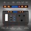 Portable Power Station Multi Functional Power Bank- 111Wh Battery with QC 3.0, 120W AC/DC Outputs Ledlight, Multi-Protection Safety. Compact & Silent. Powers Outages, Camping, Tools, CPAP, Car Kits, Mobile Stalls.