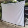 1pc 60-Inch 4K Ultra HD 16:9 Wrinkle-Free Portable Projection Screen with Storage Bag and Hanging Rope, Foldable for Home/Outdoor Camping Use, High-Definition Projector Accessory